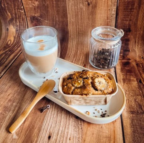 Banana bread petit déjeuner, le brunch et en collation aux petits delices de sophie