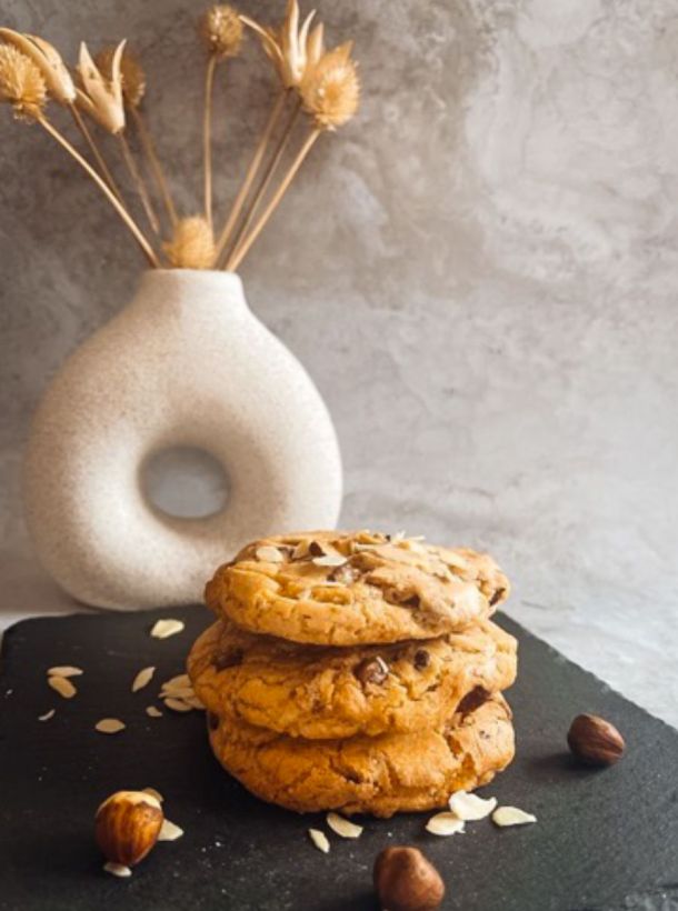 Cookies fourrés pralinés Les petits delices de sophie